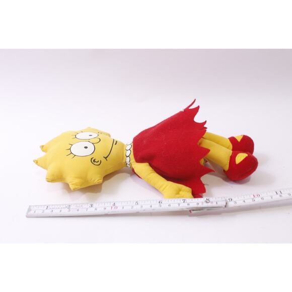 The Simpsons, Matt Groening, Lisa Simpson, Plush Doll, 1990, ~ 251013-WH 1374 - Picture 4 of 4